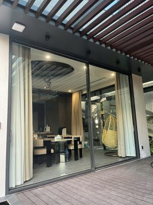cửa lùa slim ngoại thất