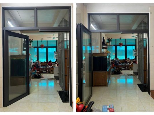 cửa nhôm trượt quay Kögen 2 chiều